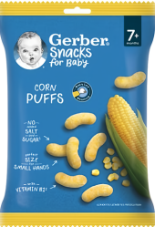 Křupky dětské kukuřičné Gerber Organic for Baby