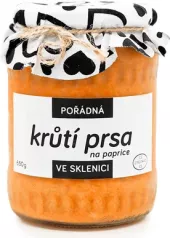 Krůtí prsa na paprice Pořádně ve sklenici