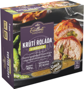 Krůtí roláda s chřestem Sous vide Albert Excellent