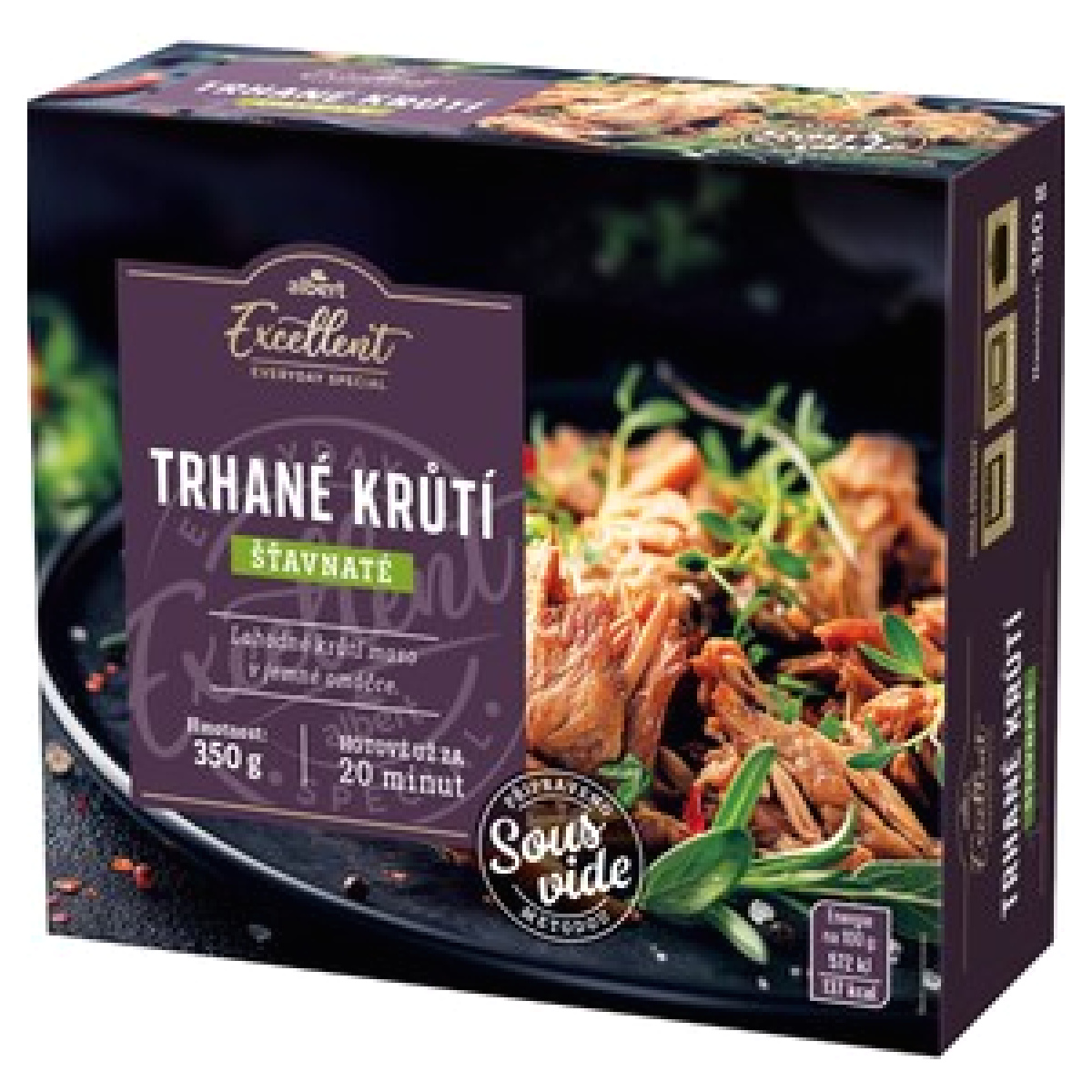 Krůtí trhané Sous Vide Albert Excellent v akci levně | Kupi.cz