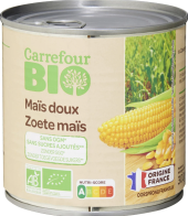 Kukuřice Bio Carrefour