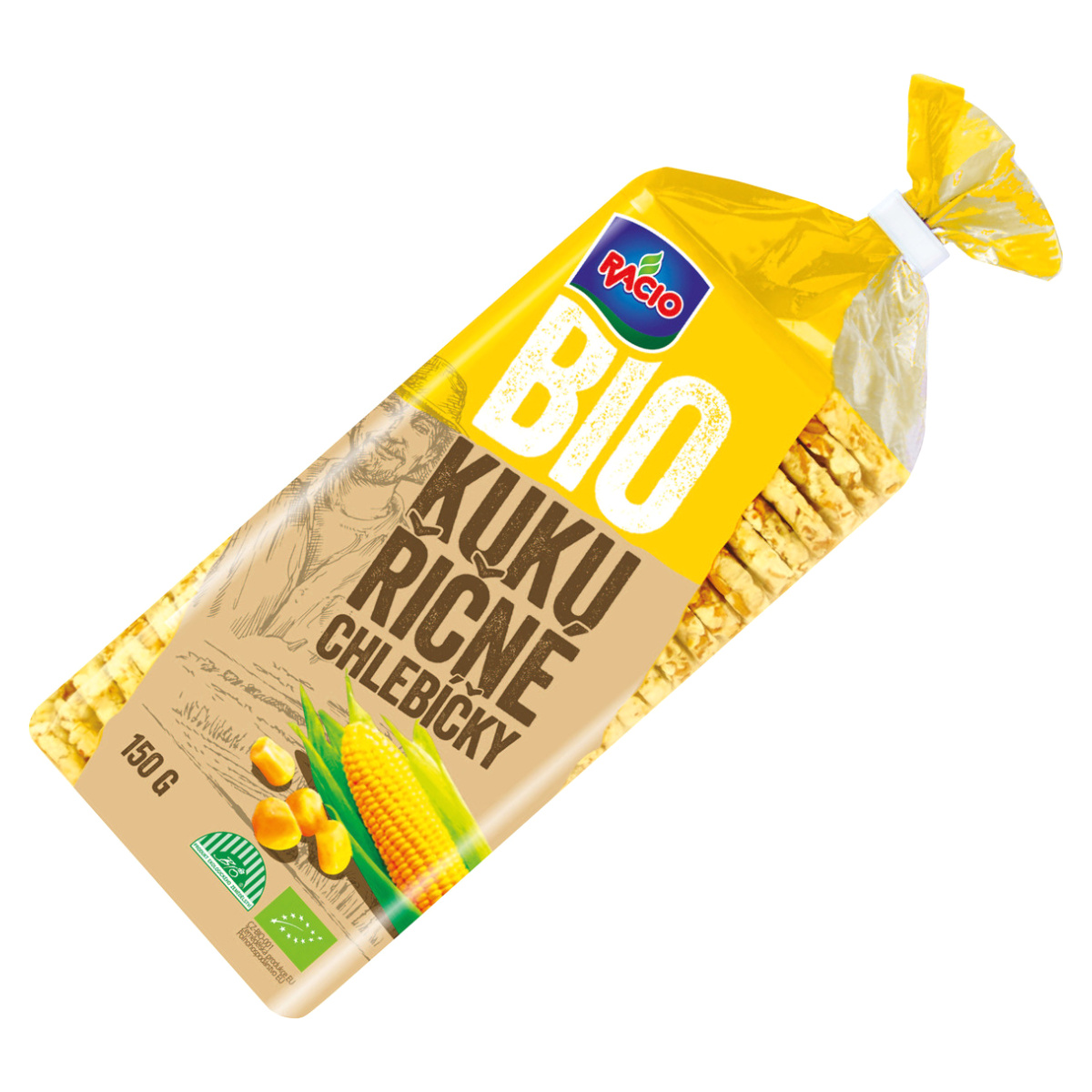 Kukuřičné chlebíčky bez lepku bio Racio levně | Kupi.cz