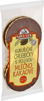 Kukuřičné chlebíčky polomáčené Nový věk