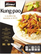 Kung Pao s kuřecím masem a rýží Hamé