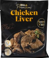 Kuřecí játra sous vide Billa Premium