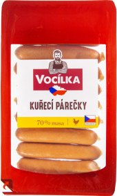 Kuřecí párečky Vocílka