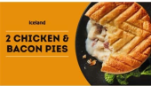 Kuřecí Pie se slaninou mražený Iceland