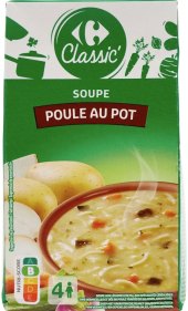 Kuřecí polévka Classic Carrefour