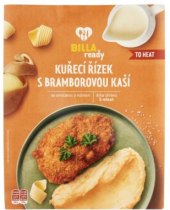 Kuřecí řízek smažený s bramborovou kaší Ready Billa