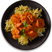 Kuřecí Tikka Masala s barevnou rýží Authentic