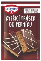 Kypřicí prášek do perníku Dr. Oetker