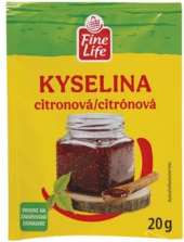 Kyselina citrónová Fine Life