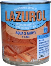 Lak na dřevo Aqua s akryl Lesk Lazurol