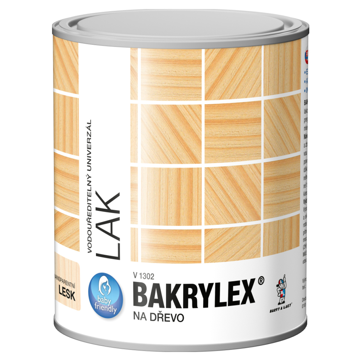 Lak univerzální na dřevo mat Bakrylex Barvy a laky Hostivař levně | Kupi.cz