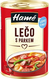 Lečo s párkem Hamé