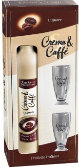 Likér smetanový Crema&Caffé - dárkové balení