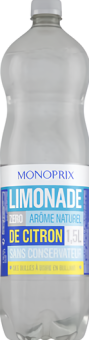 Limonáda Zero Monoprix