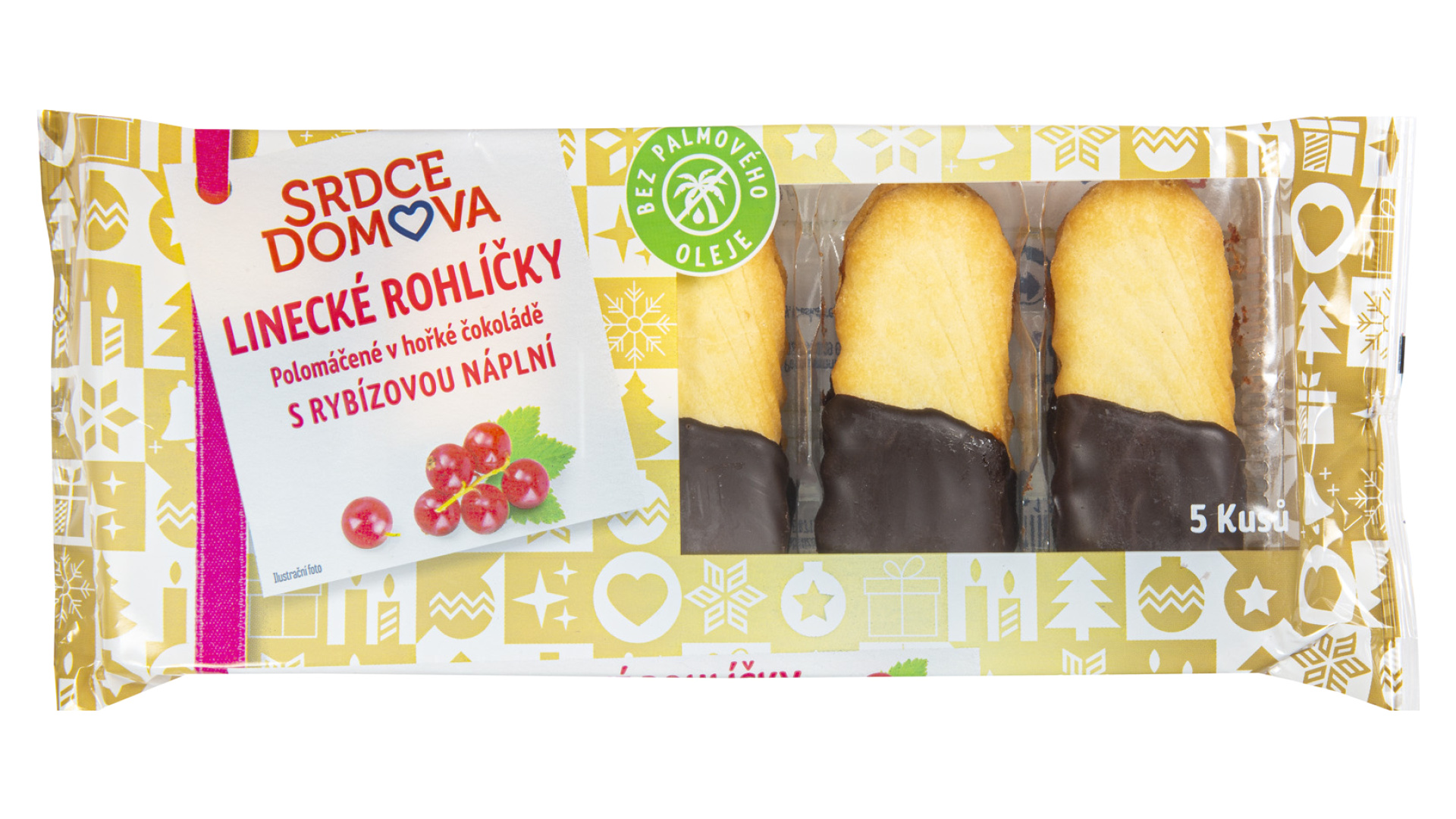 Linecké rohlíčky Srdce Domova v akci levně | Kupi.cz