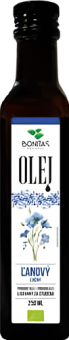 Lněný olej bio Bonitas