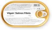 Losos filety ve vlastní šťávě Vilgain