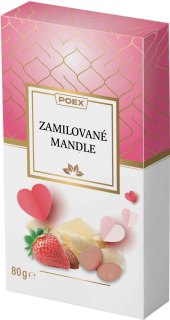 Mandle v čokoládě Zamilované mandle Poex
