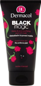 Maska detoxikační slupovací Black Magic Dermacol