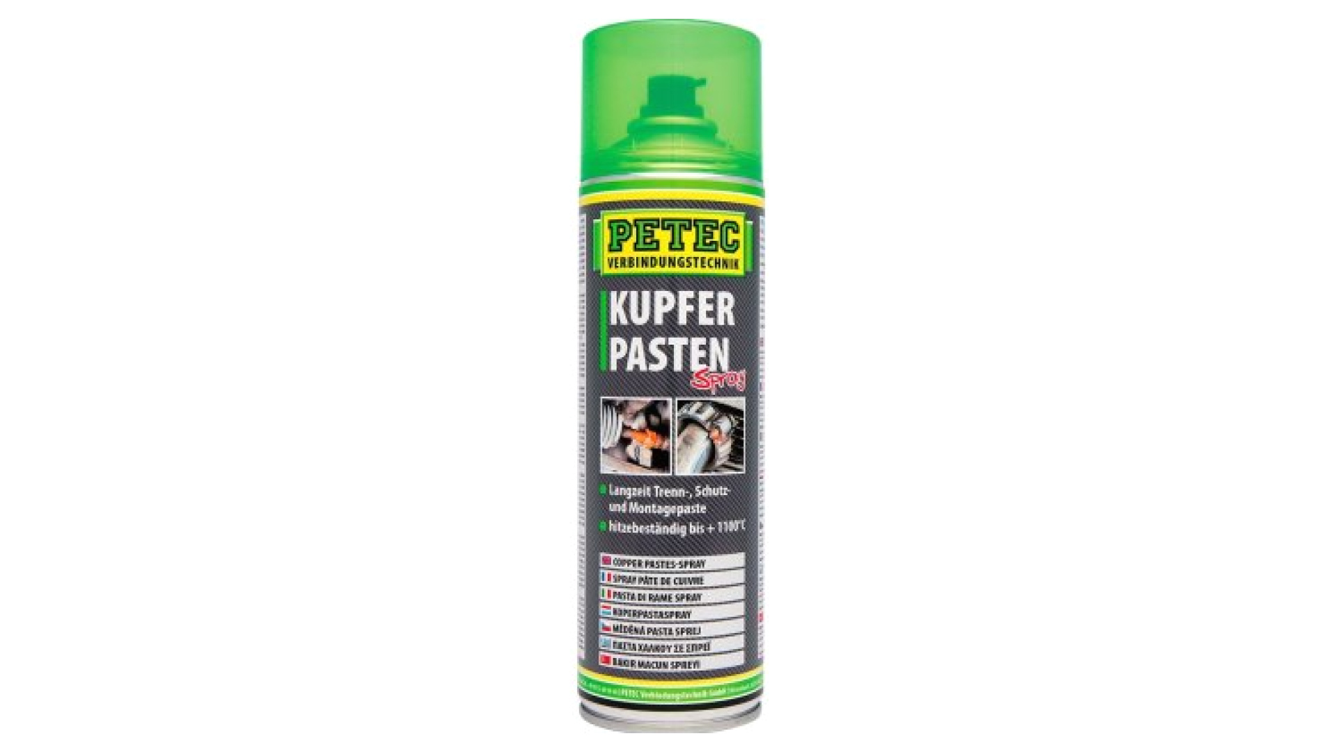 Petec 70350 Kupferpastenspray 500ml (15 34 EUR / L) | Acquisti Online su
