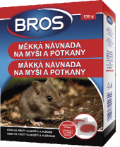 Měkká návnada na myši a potkany Bros
