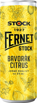 Míchaný nápoj Bavorák Citrus Fernet Stock