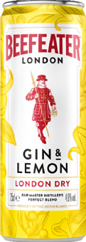 Míchaný nápoj Beefeater Gin a Lemon