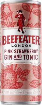 Míchaný nápoj Beefeater Pink Gin a Tonic