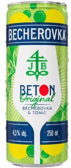 Míchaný nápoj Beton Becherovka