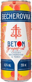 Míchaný nápoj Beton Grapefruit Becherovka