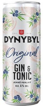 Míchaný nápoj Dynybyl Gin a Tonic