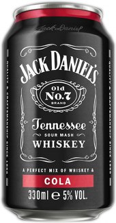 Míchaný nápoj Jack Daniel's & Cola