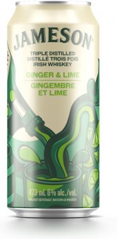 Míchaný nápoj Jameson Ginger Ale & Lime