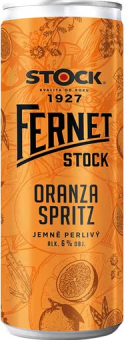 Míchaný nápoj Oranza Spritz Fernet Stock