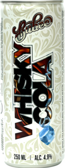 Míchaný nápoj Whiskey & Cola Bubee