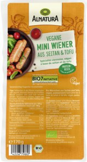 Mini salámek Seitan a tofu Bio Alnatura