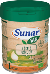 Mléčná výživa Bio Sunar