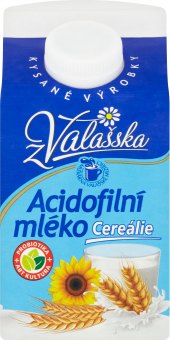 Mléko acidofilní s cereáliemi Mlékárna Valašské Meziříčí