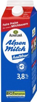 Mléko Alpské bio Alnatura