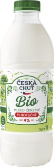 Mléko čerstvé Bio Česká chuť - 4% plnotučné