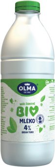 Mléko čerstvé Bio Olma - 4% plnotučné