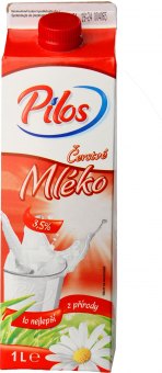 Mléko čerstvé Pilos - 3,5% plnotučné