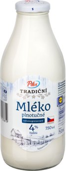 Mléko čerstvé Tradiční Pilos - 4% plnotučné