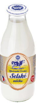 Mléko čerstvé selské Bohemilk - 3,9% plnotučné