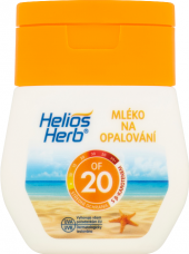 Mléko na opalování OF 20 Helios Herb