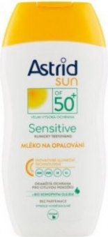 Mléko na opalování OF 50+ Sensitive Astrid Sun