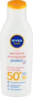 Mléko na opalování Sensitive OF 50 Sun Nivea